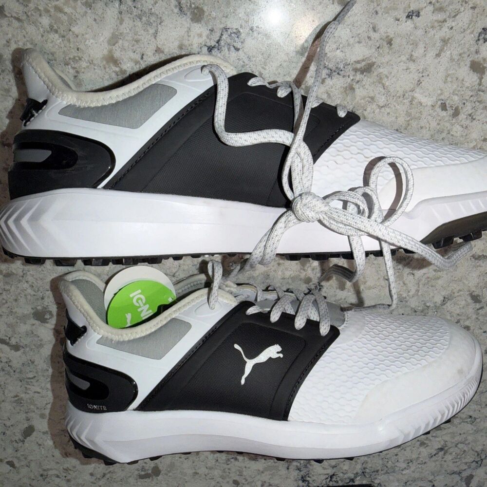 Puma Men's Ignite Elevate Spikeless Golf Shoes - Size 8